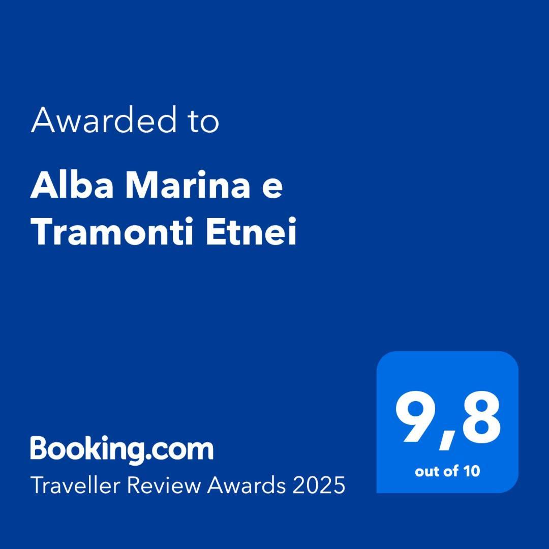 Appartamento Alba Marina E Tramonti Etnei Riposto Esterno foto
